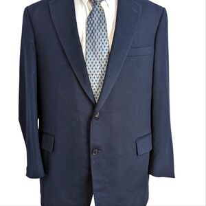 Loro Piana 100% Cashmere ( Brooks Brothers Navy Blazer..Size 46L